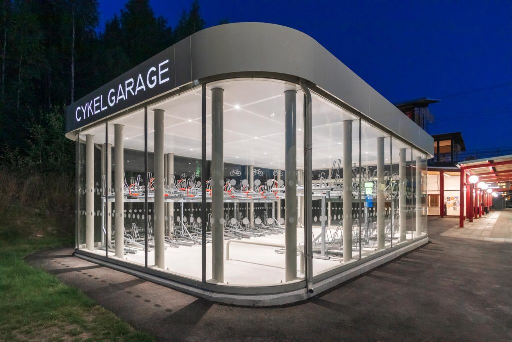 Sikkert sykkelhotell