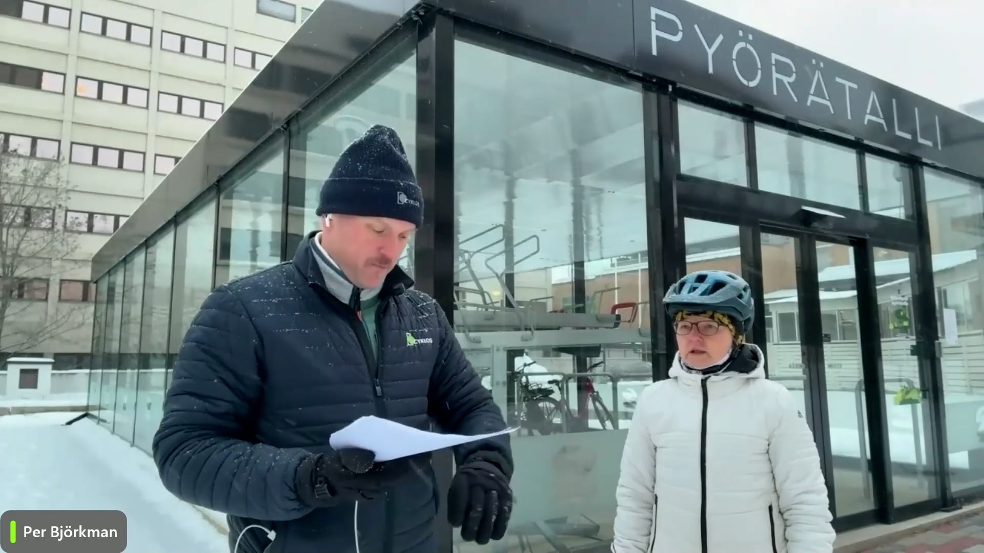 Cykelgarage LINK Cykelgaraget i Kuopio